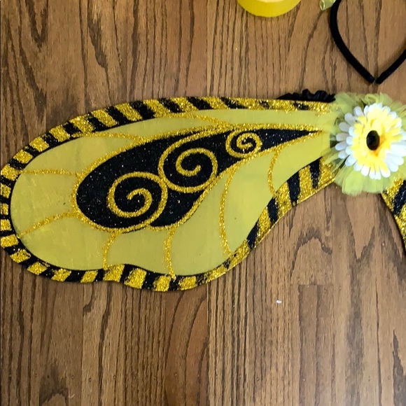 Bee π costume (wings / headband / ribbon ) - Picture 3 of 5